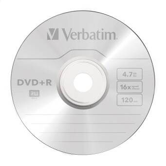 VERBATIM DVD+R 4,7GB (koperta)