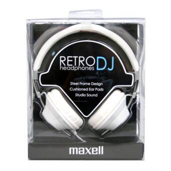 MAXELL Retro DJ (białe)