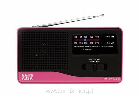 Radio ELTRA Asia (czarne)