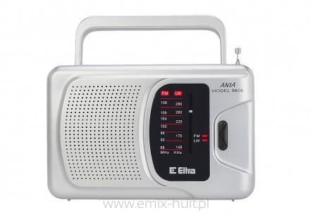 Radio ELTRA Ania 3 (srebrny)