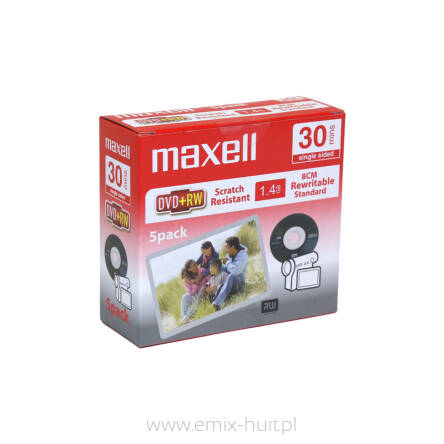 Maxell DVD+RW 1,4GB (box slim)
