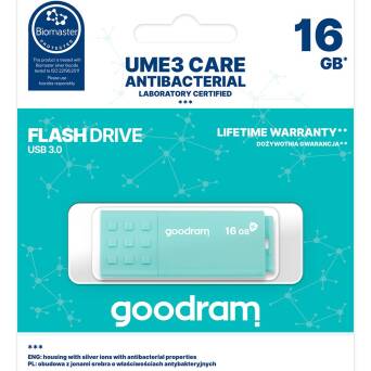 GOOODRAM 16GB UME3 (3.0) miętowy