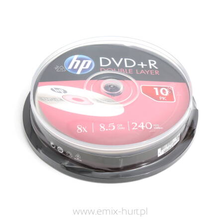 HP DVD+R DL 8,5GB (cake 10 szt.)